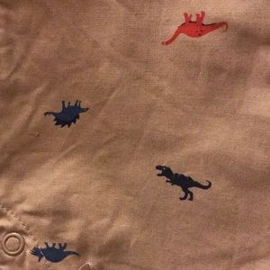 Carter’s Dino Cotton Jumpsuit Onsie 3mos